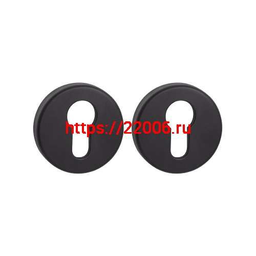 Накладка Punto (Пунто) под цилиндр LM/AN ET.R.H50.015 BL-24 черный Накладка Punto (Пунто) под цилиндр LM/AN ET.R.H50.015 BL-24 черный