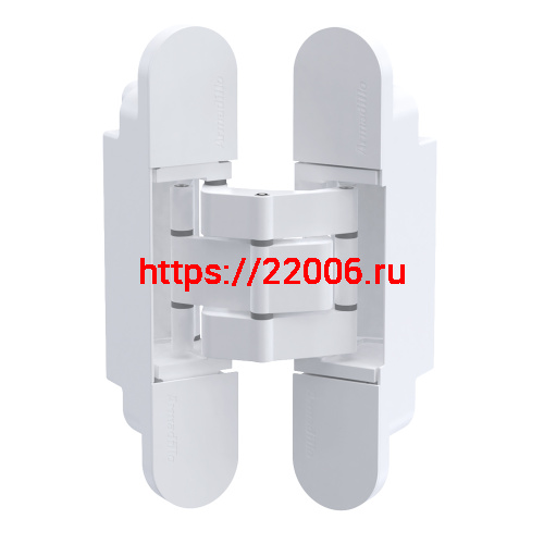 Петля Armadillo (Армадилло) скрытой установки U3D7800.VPG WH белый TECH