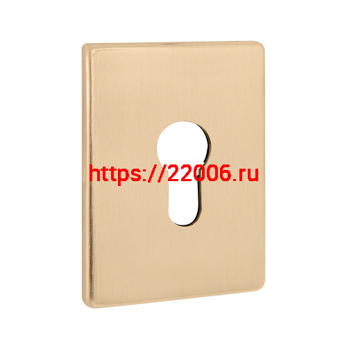 Накладка Fuaro (Фуаро) на цилиндр ESC.C.RL/K.486 (ESC 486-C RL) SSG сатинированное золото Накладка Fuaro (Фуаро) на цилиндр ESC.C.RL/K.486 (ESC 486-C RL) SSG сатинированное золото