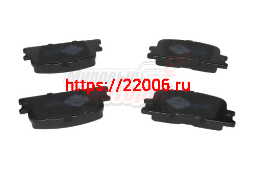 Колодки торм.зад.диск Toyota Camry 01-06/Highlander 01-03,Lexus ES 01-06,Mitsubishi Lancer (TDB0203)