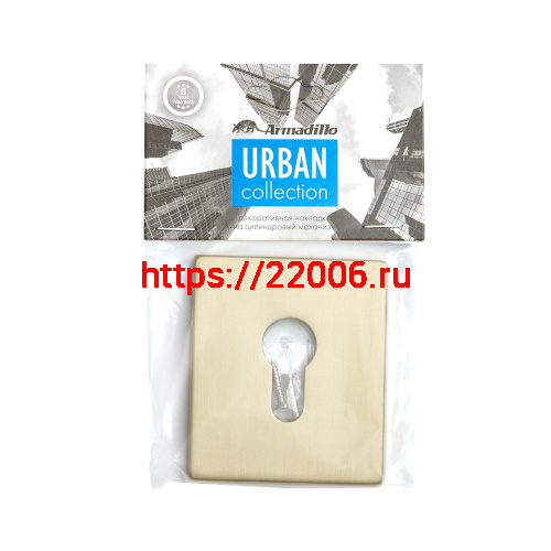 Накладка Armadillo (Армадилло) на цилиндр ESC.C.USS/K (ET Protector/USS) FSG флорентийское золото фото 3