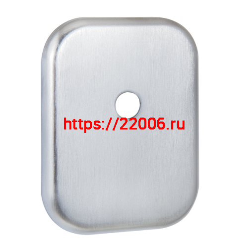 Накладка Fuaro (Фуаро) на шток цилиндра ESC.O.XL/K.486 (ESC 486-O SQ XL) SSC сатинированный хром (1шт.)