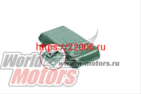 Тент универсальный 6*8м. 90гр/м2 Зеленый (водонепроницаемый) Тент универсальный 6*8м. 90гр/м2 Зеленый (водонепроницаемый)