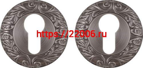 Накладка Fuaro (Фуаро) под цилиндр ET.R.SM58 (ET SM) AS-3 античное серебро Накладка Fuaro (Фуаро) под цилиндр ET.R.SM58 (ET SM) AS-3 античное серебро