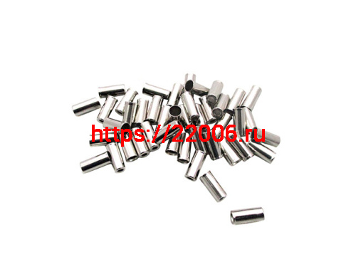 Наконечник оплетки для троса перекл.скоростей Alhoga HJ-D90 хром, цена за 250 шт, Тайвань 3132582 Наконечник оплетки для троса перекл.скоростей Alhoga HJ-D90 хром, цена за 250 шт, Тайвань 3132582