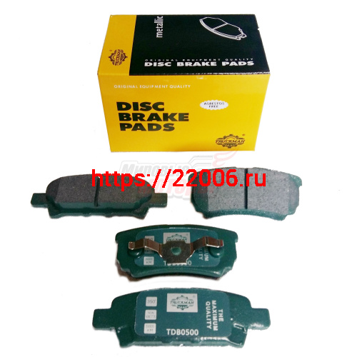 Колодки торм.зад.диск. (TDB0500) Mitsubishi LANCER EX SPORTBACK , LANCER EX седан, LANCER VI седан, OUTLA Колодки торм.зад.диск. (TDB0500) Mitsubishi LANCER EX SPORTBACK , LANCER EX седан, LANCER VI седан, OUTLA