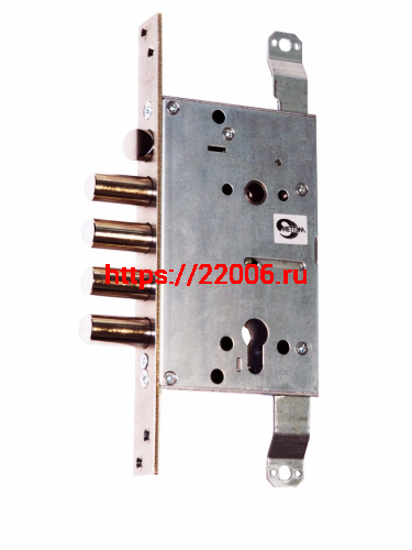 Корпус Mettem (Меттэм) врезного замка с защёлкой ЗВ7 318.Т-П-Б с тягами (функция блокировки защёлки) Корпус Mettem (Меттэм) врезного замка с защёлкой ЗВ7 318.Т-П-Б с тягами (функция блокировки защёлки)