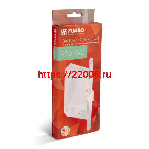 Защелка Fuaro (Фуаро) PLASTP96WC-50 (P96WC-50) GR графит фото 2 Защелка Fuaro (Фуаро) PLASTP96WC-50 (P96WC-50) GR графит фото 2