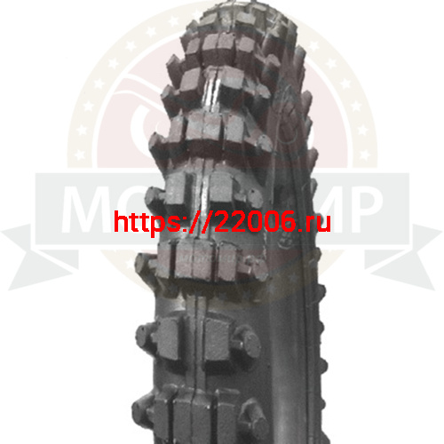 Покрышка  ПетроШина 19" Л-96, 3.75-19 (100/100-190) с камерой, Урал, кроссовая