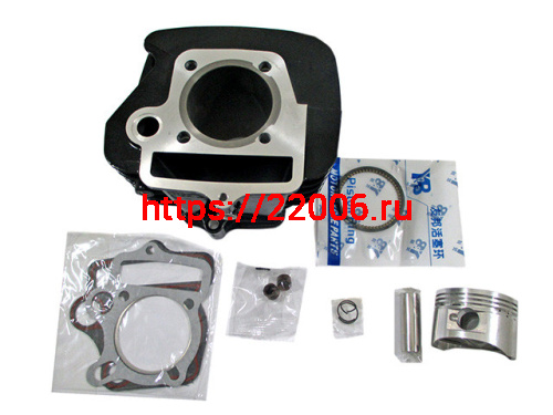 Цилиндро - поршневая группа алюминиевая TTR125 153FMI d-52.4 мм 125cc pin-13 Цилиндро - поршневая группа алюминиевая TTR125 153FMI d-52.4 мм 125cc pin-13