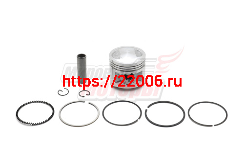 Поршень 157FMI (125сс) в сборе 56,5 мм, h 55мм, палец 15*47мм (CG125) Поршень 157FMI (125сс) в сборе 56,5 мм, h 55мм, палец 15*47мм (CG125)