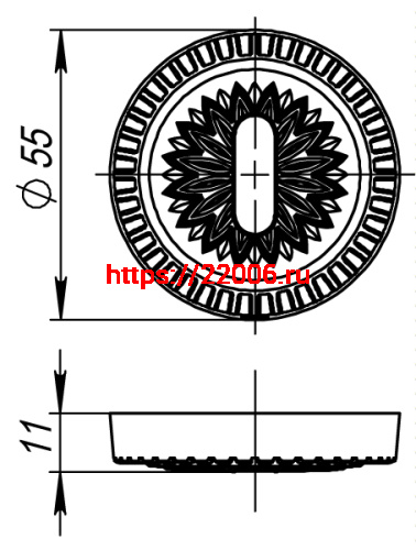 Накладка Armadillo (Армадилло) NORMAL PS/CL SILVER-925 Серебро 925 2 шт. фото 3 Накладка Armadillo (Армадилло) NORMAL PS/CL SILVER-925 Серебро 925 2 шт. фото 3