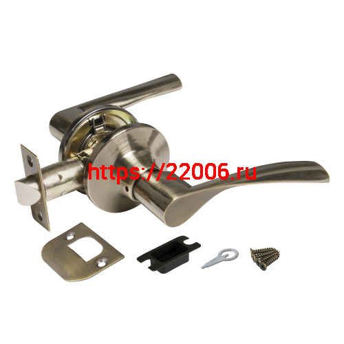 Ручка Ajax (Аякс) защелка DK610 AB-PS (6010 AB-P) (без фик.) бронза Ручка Ajax (Аякс) защелка DK610 AB-PS (6010 AB-P) (без фик.) бронза