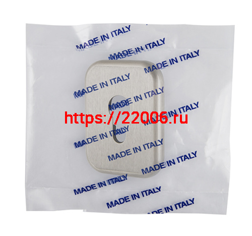 Декоративная Armadillo (Армадилло) Квадратная накладка на цилиндр ET-DEC SQ (ATC Protector 1) SN-3 Мат.никель фото 2