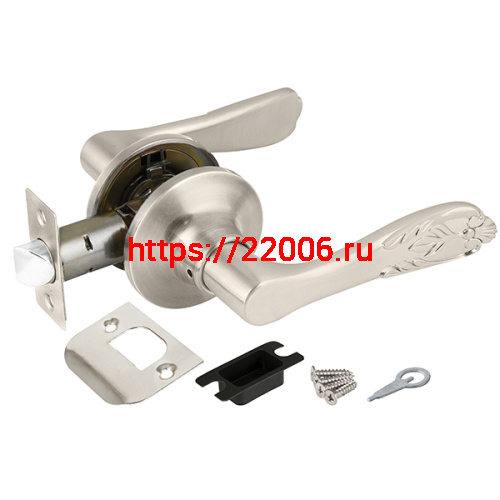 Ручка Punto (Пунто) защелка DK633 SN-PS (6033 SN-P) (без фик.) мат. никель Ручка Punto (Пунто) защелка DK633 SN-PS (6033 SN-P) (без фик.) мат. никель