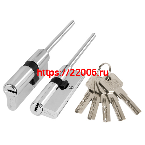 Цилиндровый Punto (Пунто) механизм Z3007Tang95(60+10+25) со штоком CP хром