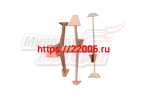 Фреза МК "гусиные лапки" 3-х рядные (1 к-т: 2 шт) Крот, Тарпан Фреза МК "гусиные лапки" 3-х рядные (1 к-т: 2 шт) Крот, Тарпан