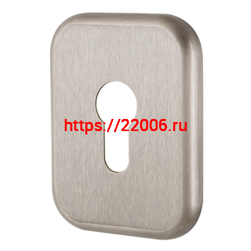 Декоративная Armadillo (Армадилло) Квадратная накладка на цилиндр ET-DEC SQ (ATC Protector 1) SN-3 Мат.никель