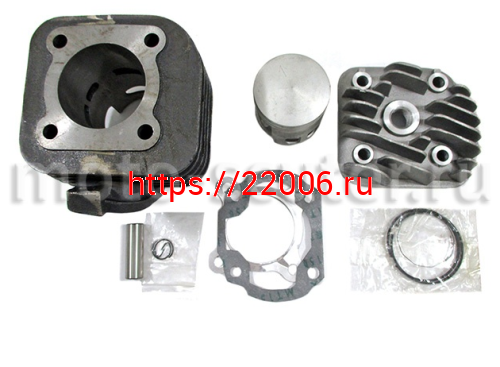 Цилиндро-поршневая группа MTRT Yamaha/Keeway/Vento/Stels d-47мм 70сс p-12 с головкой Цилиндро-поршневая группа MTRT Yamaha/Keeway/Vento/Stels d-47мм 70сс p-12 с головкой