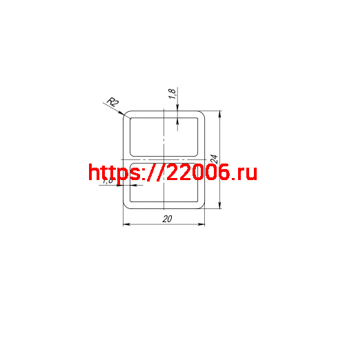 Терморазрыв (спейсер) для термодверей Fuaro (Фуаро) 20х24 мм, черный, длина 3 м фото 2 Терморазрыв (спейсер) для термодверей Fuaro (Фуаро) 20х24 мм, черный, длина 3 м фото 2