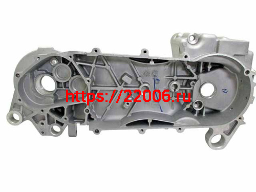 Картер двигателя 125/150сс 152QMI/157QMJ левый L=46,5cm под 13" колесо