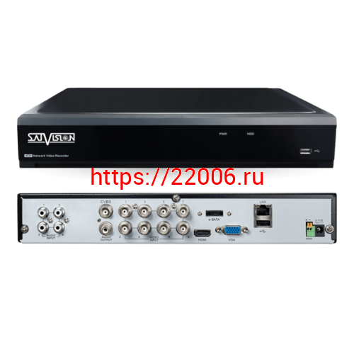 SVR-8115P v3.0 видеорегистратор гибридный SVR-8115P v3.0 видеорегистратор гибридный