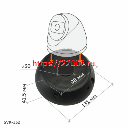 SVK-J32 (Пластик, цвет ,Черный, IP66) монтажная коробка круглая фото 2 SVK-J32 (Пластик, цвет ,Черный, IP66) монтажная коробка круглая фото 2