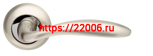 Ручка Armadillo (Армадилло) раздельная R.LD54.Virgo (Virgo LD57) SN/CP-3 матовый никель/хром Ручка Armadillo (Армадилло) раздельная R.LD54.Virgo (Virgo LD57) SN/CP-3 матовый никель/хром