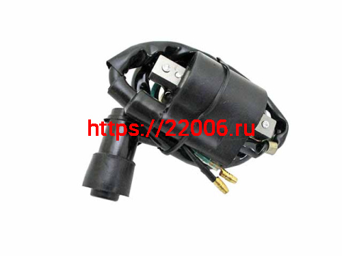 Катушка зажигания 139FMB Альфа (с колпачком 90гр) Катушка зажигания 139FMB Альфа (с колпачком 90гр)