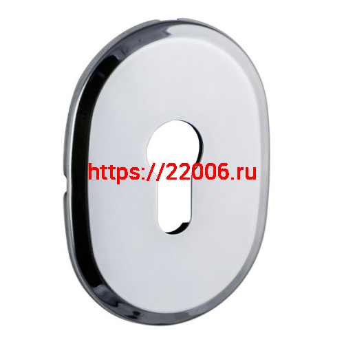Декоративная накладка Fuaro (Фуаро) под цилиндр ESC 473 (90х65) СP ХРОМ Декоративная накладка Fuaro (Фуаро) под цилиндр ESC 473 (90х65) СP ХРОМ