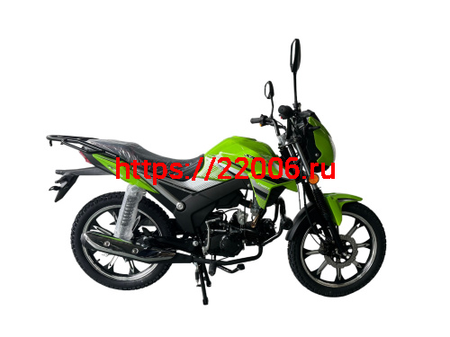 Мопед Alpha SA Max LUX (Форсир.) (багажник зад,литые диски,обтекатель фары,LED фара LUX, LED поворотники, защита ног) ЗЕЛЕНЫЙ МАТОВЫЙ фото 2