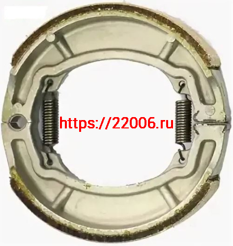 Колодки 152QMI, 157QMJ барабанный тормоз GY6 125-150cc 13" Колодки 152QMI, 157QMJ барабанный тормоз GY6 125-150cc 13"