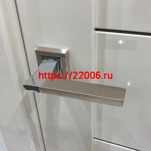 Ручка Punto (Пунто) раздельная K.QL52.TECH (TECH QL) SN/CP-3 матовый никель/хром фото 4