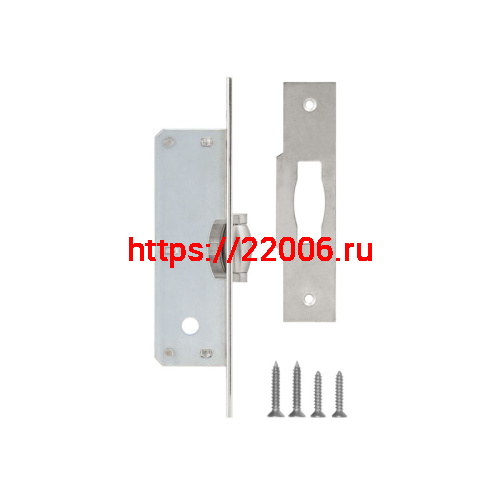 Защелка Kale kilit (Кале килит) врезная ролик 155/B (35 mm) (никель) фото 2 Защелка Kale kilit (Кале килит) врезная ролик 155/B (35 mm) (никель) фото 2