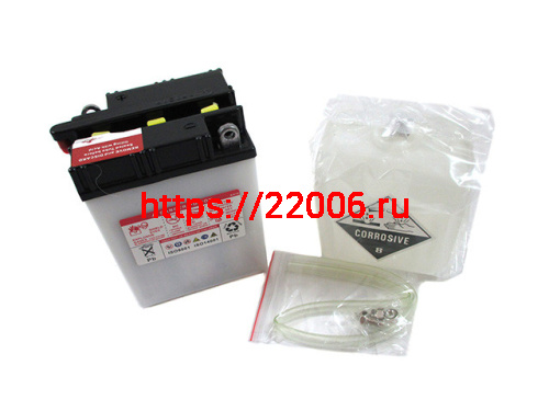 Аккумулятор OUTDO DC 6N14-1B (6v/ 12hr) сухозаряженный, с электролитом (104*75*140) 8 Аккумулятор OUTDO DC 6N14-1B (6v/ 12hr) сухозаряженный, с электролитом (104*75*140) 8