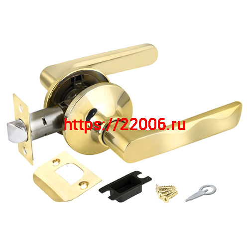 Ручка Punto (Пунто) защелка 6024 PB-P (без фик.) золото Ручка Punto (Пунто) защелка 6024 PB-P (без фик.) золото