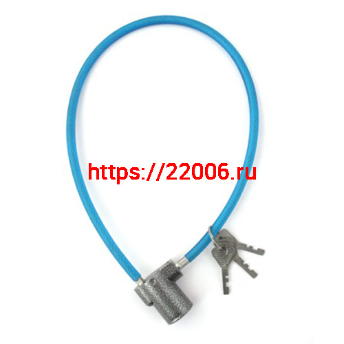 Замок Zenit (Зенит) велосипедный тросовый ВЗТ1.02