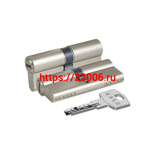 Цилиндровый Kale kilit (Кале килит) механизм 164 BN/68 (26+10+32) mm никель 5 кл.