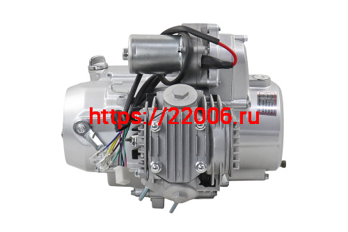 Двигатель 1P52FMН 110см3 эл.стар, 4МКПП по кругу, Delta, Alpha (СЕРЕБРИСТЫЙ) фото 4