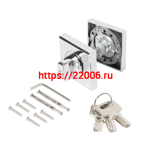 Ручка поворотная Ajax (Аякс) с фиксацией ключом BK6.FIX.JK CP-8 хром фото 5 Ручка поворотная Ajax (Аякс) с фиксацией ключом BK6.FIX.JK CP-8 хром фото 5