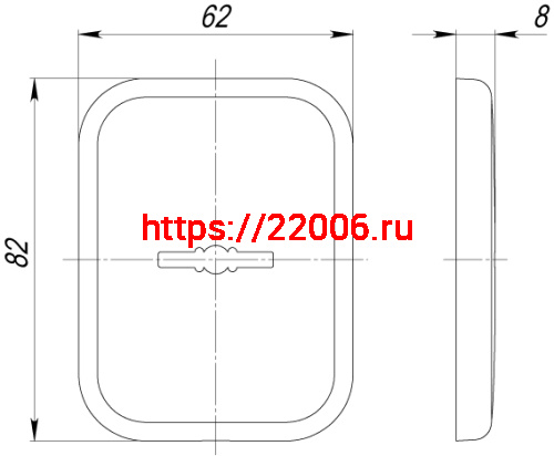 Декоратив. Armadillo (Армадилло) Квадратная накл. на сувальдный замок со шторкой PS-DEC SQ CT (ATC Protector 1) CP-8 Хром фото 3 Декоратив. Armadillo (Армадилло) Квадратная накл. на сувальдный замок со шторкой PS-DEC SQ CT (ATC Protector 1) CP-8 Хром фото 3
