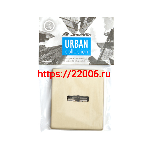 Накладка Armadillo (Армадилло) на сувальдный замок ESC.S-auto.USS/K (PS Protector/USS) FSG флорентийское золото фото 3 Накладка Armadillo (Армадилло) на сувальдный замок ESC.S-auto.USS/K (PS Protector/USS) FSG флорентийское золото фото 3