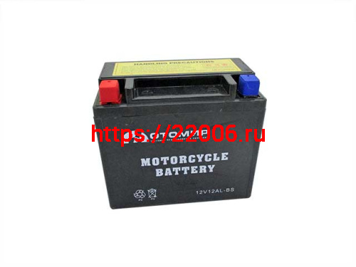 Аккумулятор Мотомир VRLA YTX12-BS (12v/12hr) (150*85*130/120) 6 Аккумулятор Мотомир VRLA YTX12-BS (12v/12hr) (150*85*130/120) 6