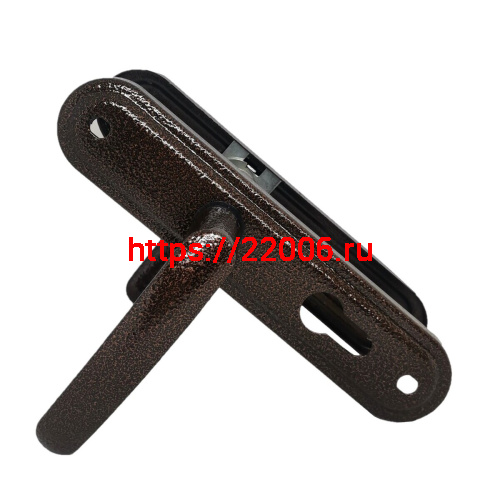 Ручка дверная Absolyute (Абсолют) на планке РФ1-55.08 (медь антик) Ручка дверная Absolyute (Абсолют) на планке РФ1-55.08 (медь антик)