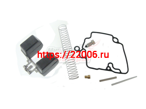 Ремкомплект карбюратора 4х такт. GY6-50-80 (139 QMB) (7 позиций: прокладка поплавкой камеры,поплавок, ось поплавка, игла запорная,игла заслонки,пружин