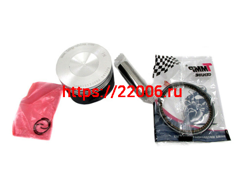 Поршень в сборе двигателя 139FMB 110сс 52.4мм стандартный р-13 тефлон TMMP Поршень в сборе двигателя 139FMB 110сс 52.4мм стандартный р-13 тефлон TMMP