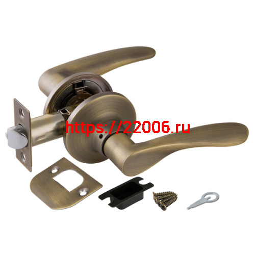 Ручка Punto (Пунто) защелка DK620 MAB-PS (6020 MAB-P) (без фик.) мат. бронза Ручка Punto (Пунто) защелка DK620 MAB-PS (6020 MAB-P) (без фик.) мат. бронза