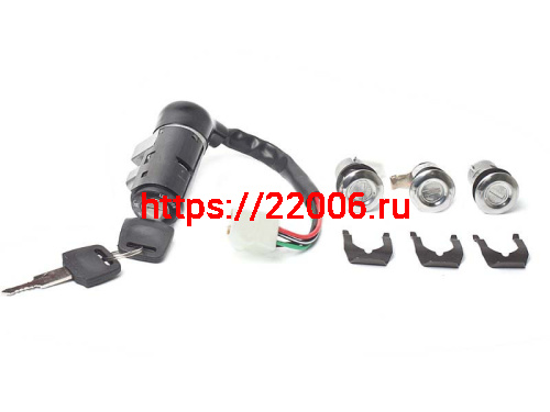 Замок зажигания (комплект) Honda Lead Замок зажигания (комплект) Honda Lead