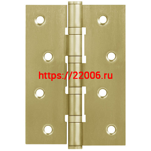 Петля Ajax (Аякс) универсальная IN4000U SB (4B/P 100x70x2) мат. золото ПАКЕТ Петля Ajax (Аякс) универсальная IN4000U SB (4B/P 100x70x2) мат. золото ПАКЕТ