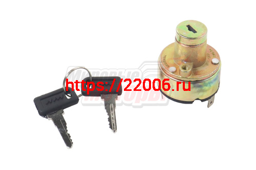 Замок зажигания Иж 5 конт. "ММ" Замок зажигания Иж 5 конт. "ММ"